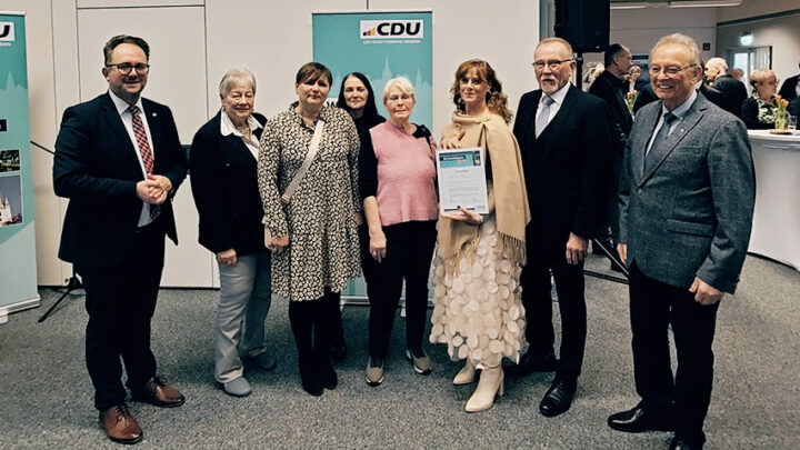 Neujahrsempfang der CDU Menden mit Verleihung des Ehrenamtspreises
