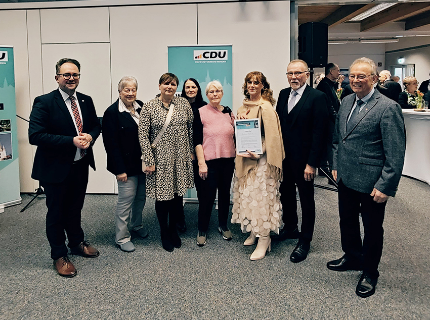 You are currently viewing Neujahrsempfang der CDU Menden mit Verleihung des Ehrenamtspreises