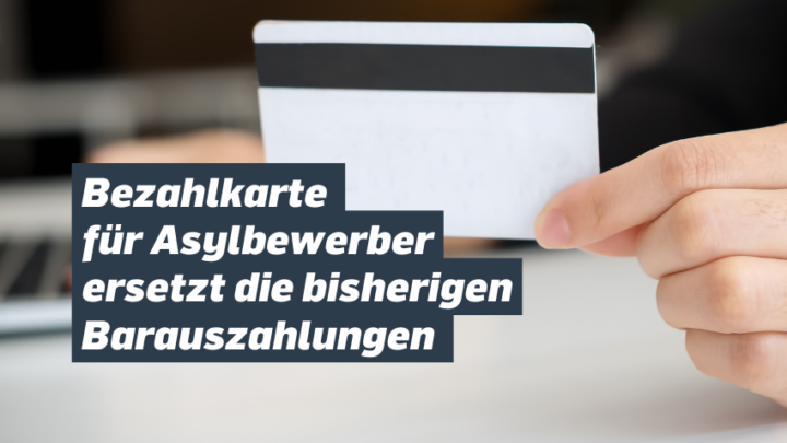 Bezahlkarte für Asylbewerber