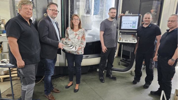 Betriebsbesichtigung bei der Brüggemann GmbH in Hemer