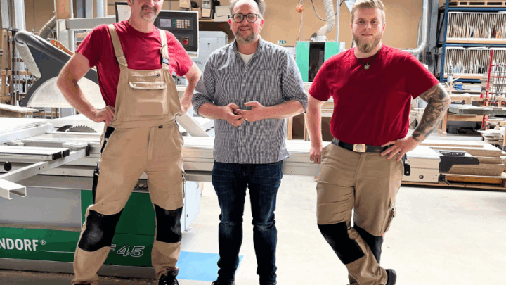 Mit vollem Einsatz im Handwerk