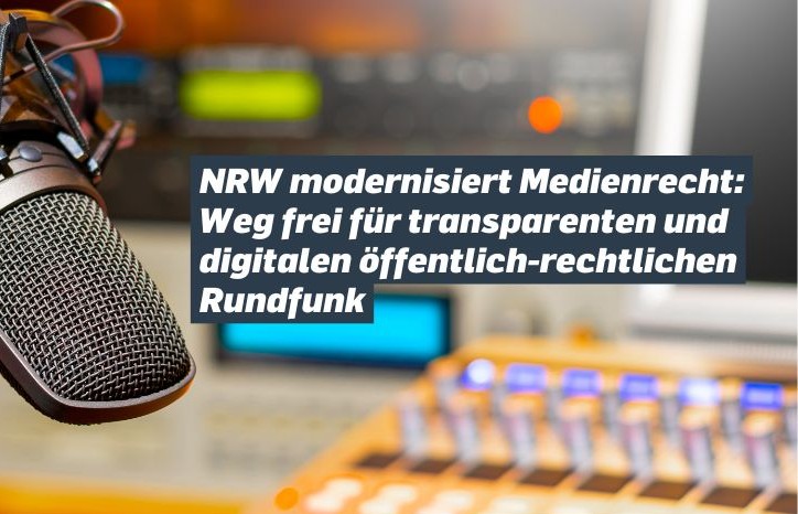 You are currently viewing Reform des öffentlich-rechtlichen Rundfunks in Nordrhein-Westfalen