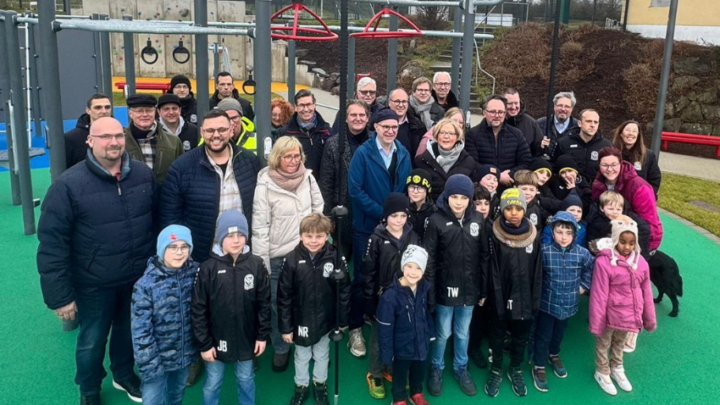 Freizeitparcours am Hülschenbrauck in Menden eröffnet