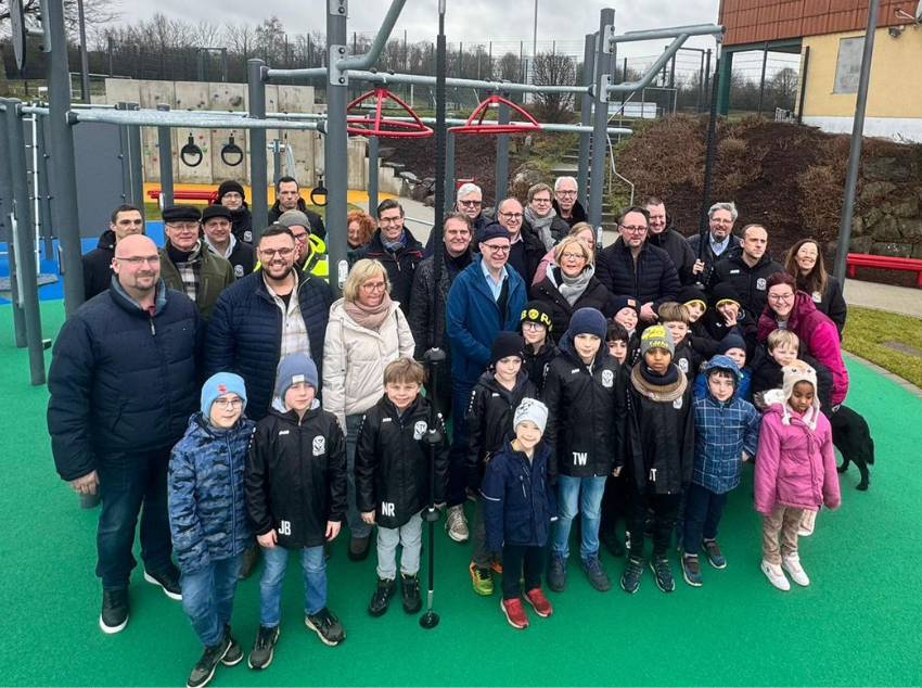 You are currently viewing Freizeitparcours am Hülschenbrauck in Menden eröffnet