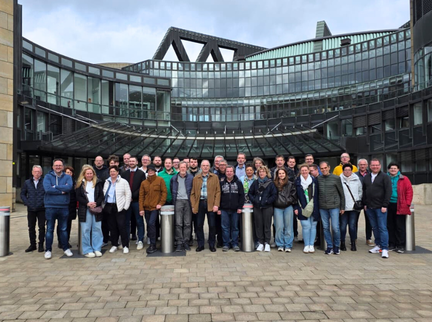 You are currently viewing Zu Gast im Landtag: Schützenbruderschaft St. Hubertus Menden-Nord