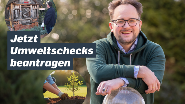 Jetzt Umweltschecks beantragen –  bis zu 2.000 Euro für Naturprojekte in NRW
