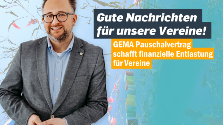 Entlastung bei den GEMA-Gebühren: Gute Nachrichten für unsere Vereine